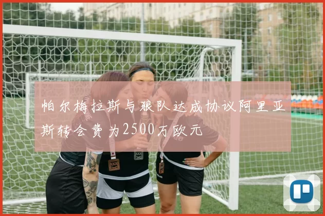 帕尔梅拉斯与狼队达成协议阿里亚斯转会费为2500万欧元